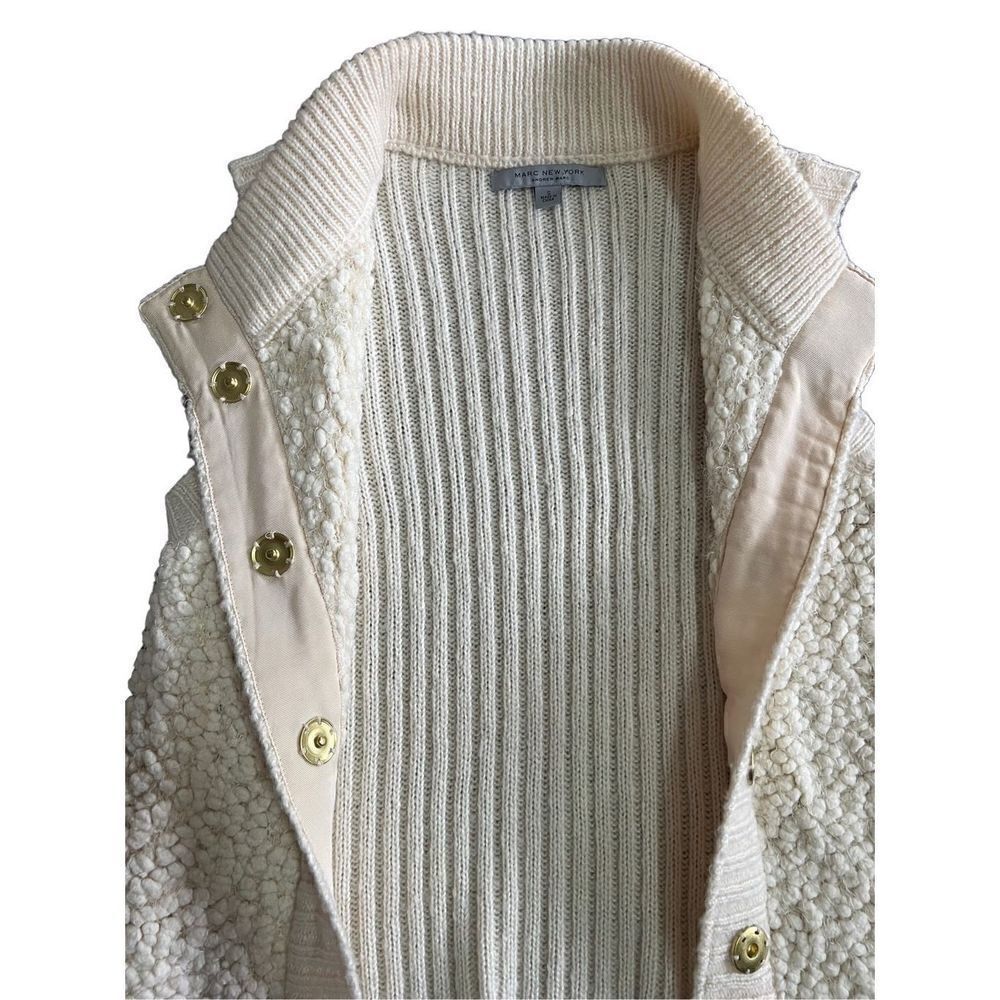 Marc New York Andrew Marcsherpa Button Down Vest - image 6